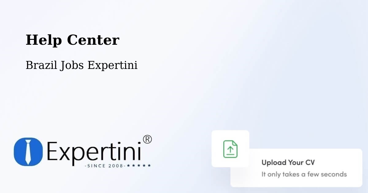 Help Center – Itaperuna - Brazil Jobs Expertini