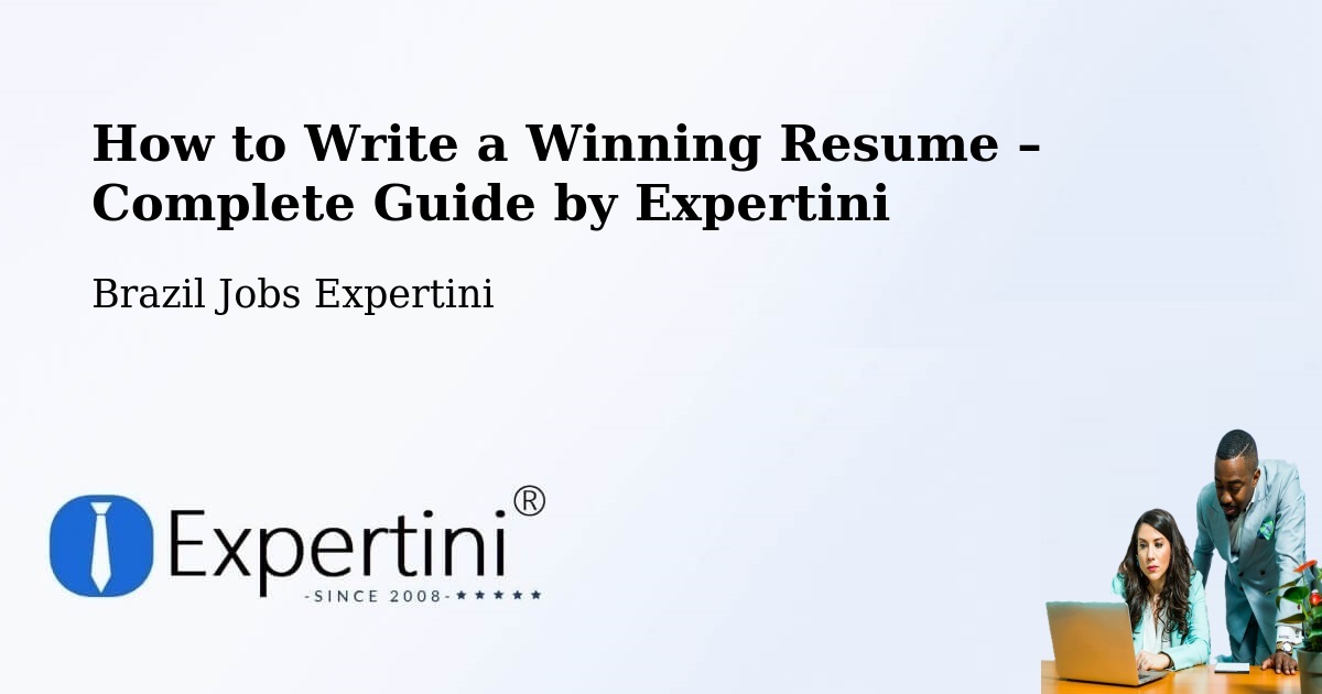 Resume Writing Guide for Job Seekers – Itaperuna - Itaperuna, Brazil Jobs Expertini