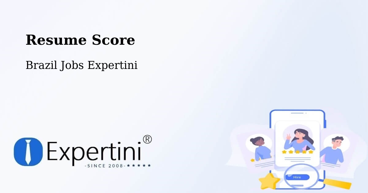Resume Score & Job Description Match Tool – Itaperuna - Brazil Jobs Expertini